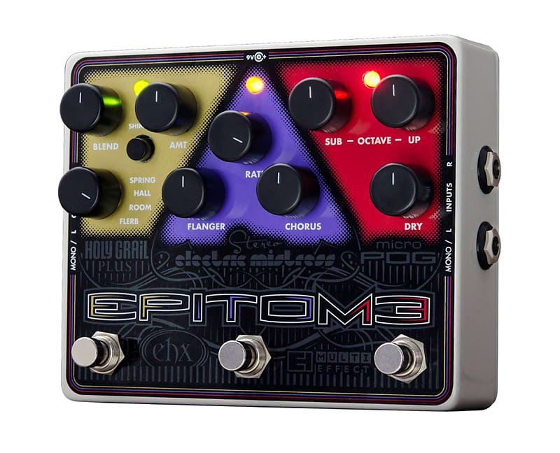 新品 Electro-Harmonix Epitome エレクトロ・ハーモニクス Epitome | DISCONTINUED 2024 | Reverb / Flanger / Octave