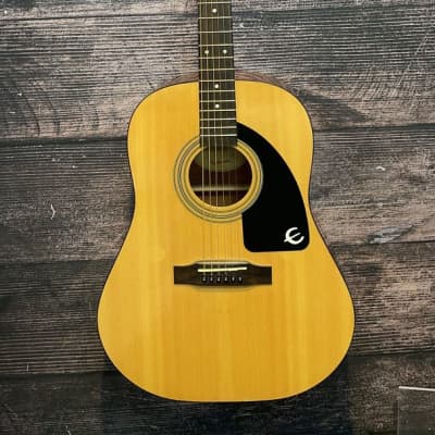 Epiphone by Gibson AJ 18NSA round shouldered acoustic guitar | Reverb