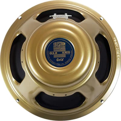 Speaker - Celestion, 12", G12 Alnico Gold, 50W, Impedance: 15 Ohm