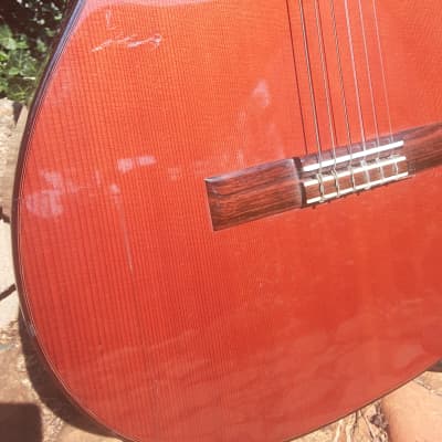 Vintage Homa 50158 Narrow-Neck Classical Acoustic Guitar, Made in Japan image 3
