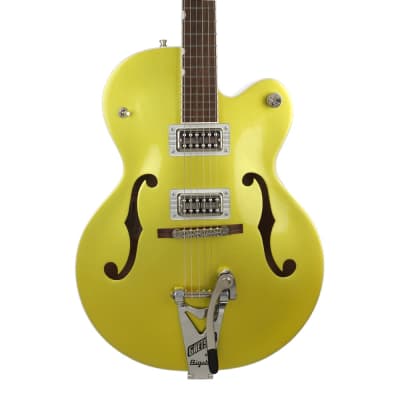 Gretsch G6120T-HR Brian Setzer Signature Hot Rod Hollow Body With Bigsby - Lime Gold, Rosewood Fingerboard image 1