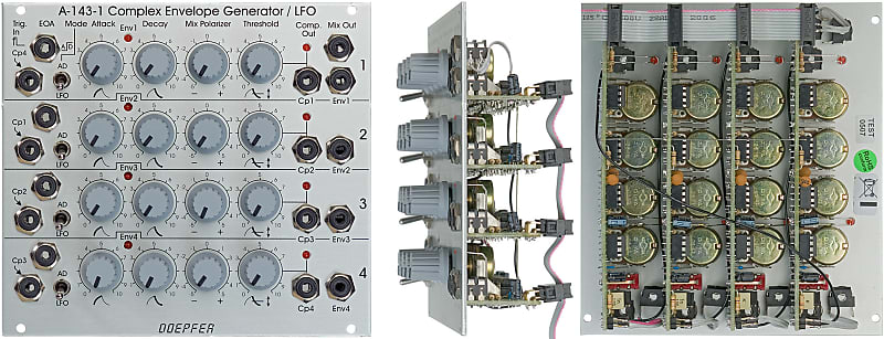 Doepfer A-143-1 Quad Complex Envelope Generator / LFO | Reverb