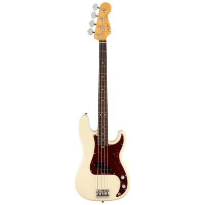 Fender American Professional II Precision Bass (Olympic White, Rosewood Fretboard) image 3