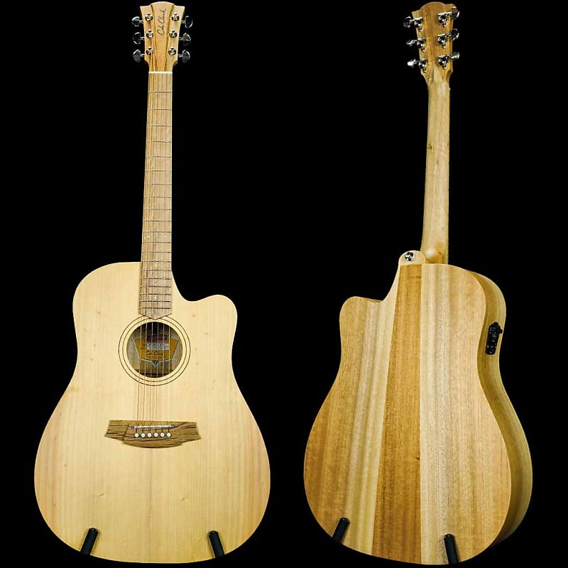 Cole Clark Fat Lady 1 Series Acoustic Electric Guitar w/Bunya Top and Queensland Maple Back/Sides image 1