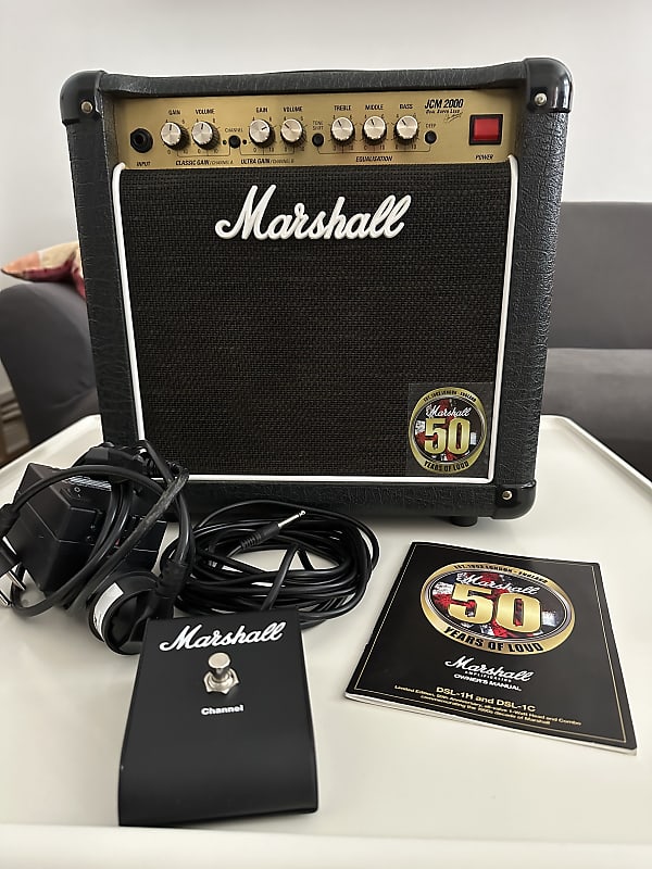 Marshall DSL1C, JCM2000 - 50th Anniversary, Footswitch, Manual | Reverb