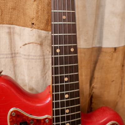 Fender Jazzmaster 1960 - Seminole Red - Refin image 7