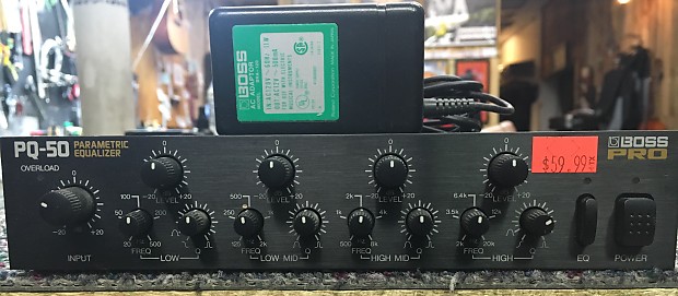 Boss PQ-50 パラメトリックEQ 完動品 （BOSS PQ-4