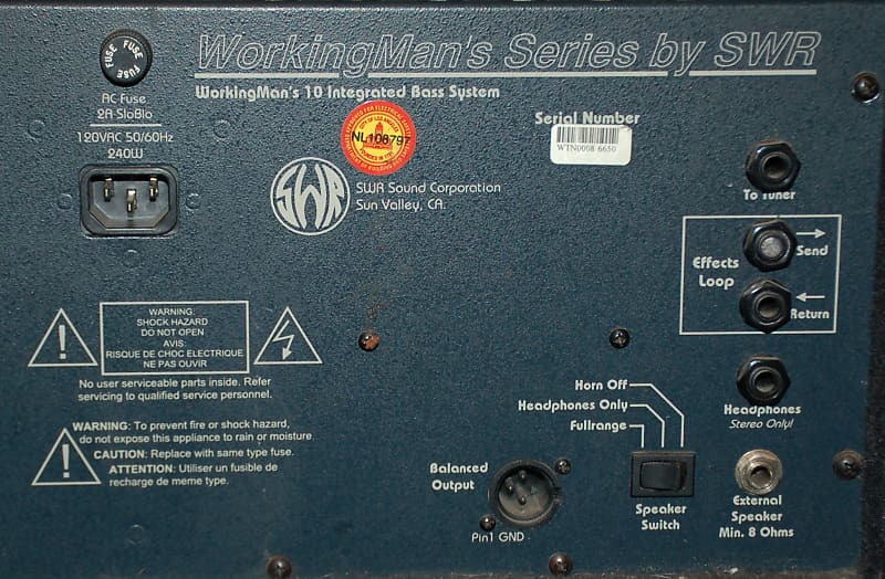 SWR Working Man's 10 Amplifier | Reverb