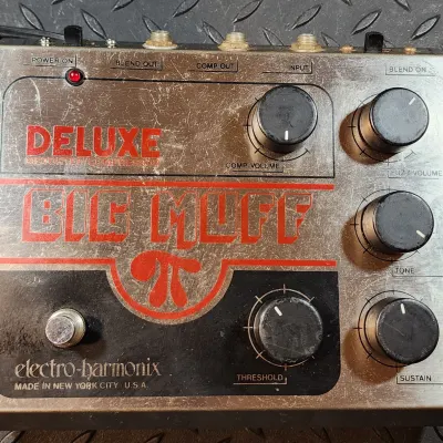 Electro-Harmonix Deluxe Big Muff Pi 1970-80s Vintage Soul Preacher Compressor Fuzz image 2