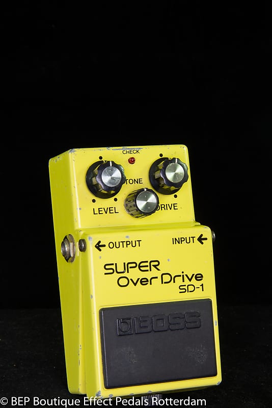 Boss SD-1 Super Overdrive 1980's Made In Japan MIJ Vintage