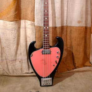 Wandre Etrurian 1960's Black & Pink image 1