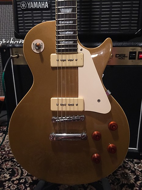 Tokai love top rock goldtop p90