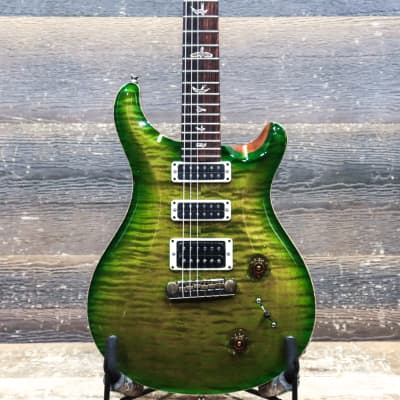 PRS Studio 10-Top Carved Flame Maple Eriza Verde Electric Guitar w/Case #193268 for sale
