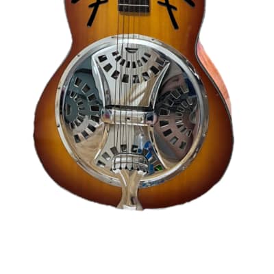Fender FR-50 Spruce/Mahogany Resonator 2010s - Sunburst image 5