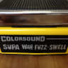 1970's Colorsound  Supa Wah-Fuzz-Swell tonebender wah fuzz volume 1970 Yellow