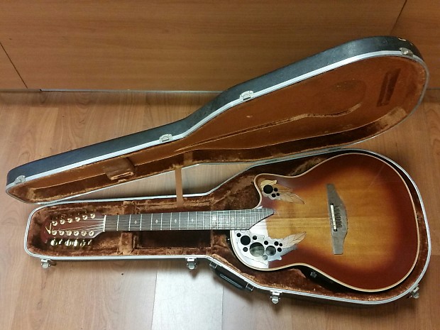 Ovation 2985-1 1985 Honeyburst 12-Strings Collectors Series Acoustic  Electric Guitar with Hard Case