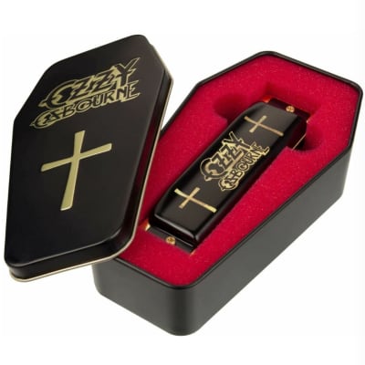 Hohner Harmonica Ozzy Osbourne Signature - Black / Gold image 5