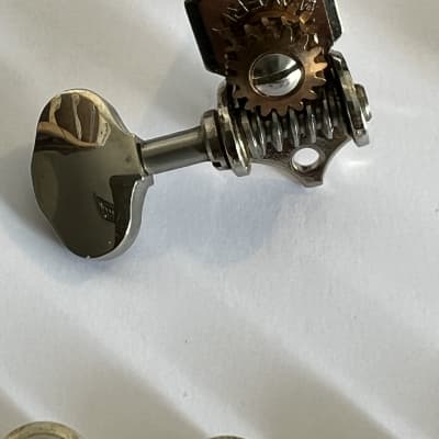Waverly Guitar Tuners with Butterbean Knobs for Solid Pegheads image 1