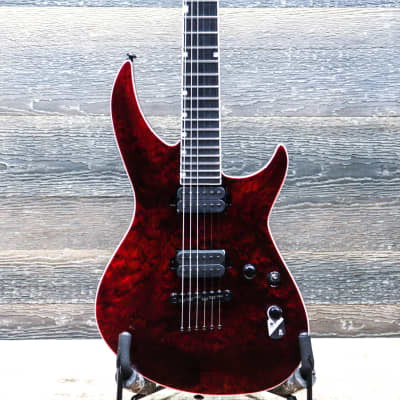 ESP LTD H3-1000 See Thru Black Cherry Quilted Maple Top Electric Guitar #W23103496 for sale