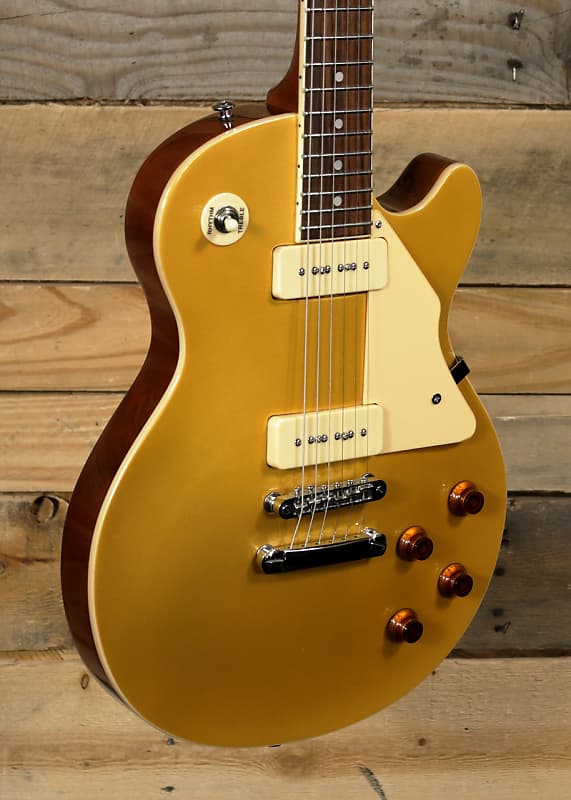 Austin Super6 P90 Electric Guitar Gold Top "Good Condition" Reverb