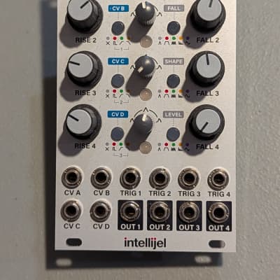 Intellijel Quadrax Quad Function Generator Eurorack Synth Module 2020 - Present - White