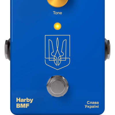 Harby Pedals BMF (Green Russian Muff) Fuzz for sale