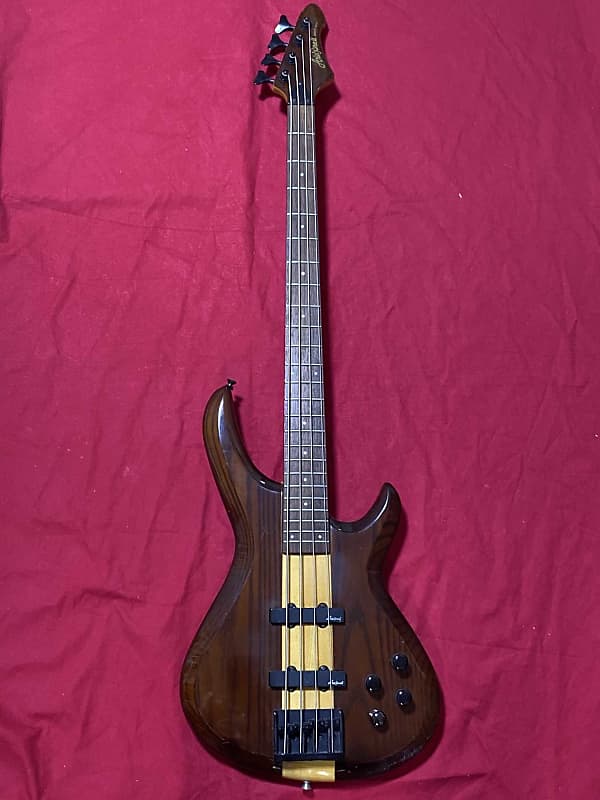 Aria Pro II AVB-80 Neck Through 1990's Electric Bass Guitar