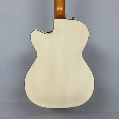 Godin 5th Ave TL Kingpin P90 Trans Cream HG SF image 8