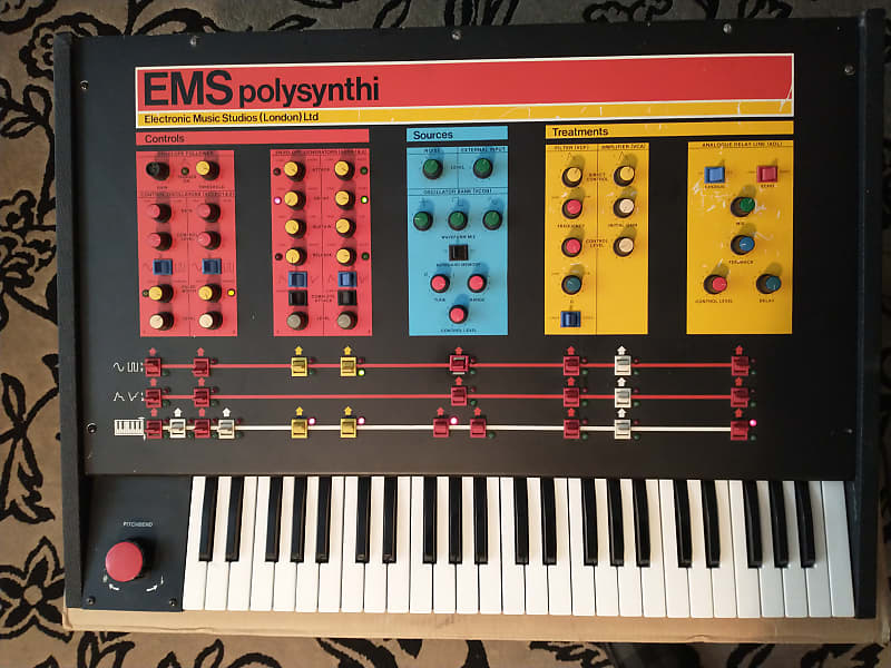 EMS Polysynthi Analog Synthesizer Out-of-this-world! Rare! image 1
