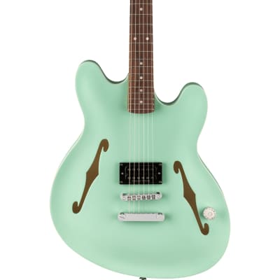 Fender Tom DeLonge Starcaster - Rosewood Fingerboard - Satin Surf Green image 2