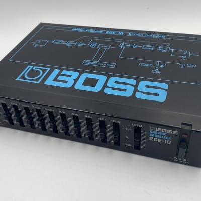 Boss RGE-10 Micro Rack Series Graphic Equalizer | Reverb