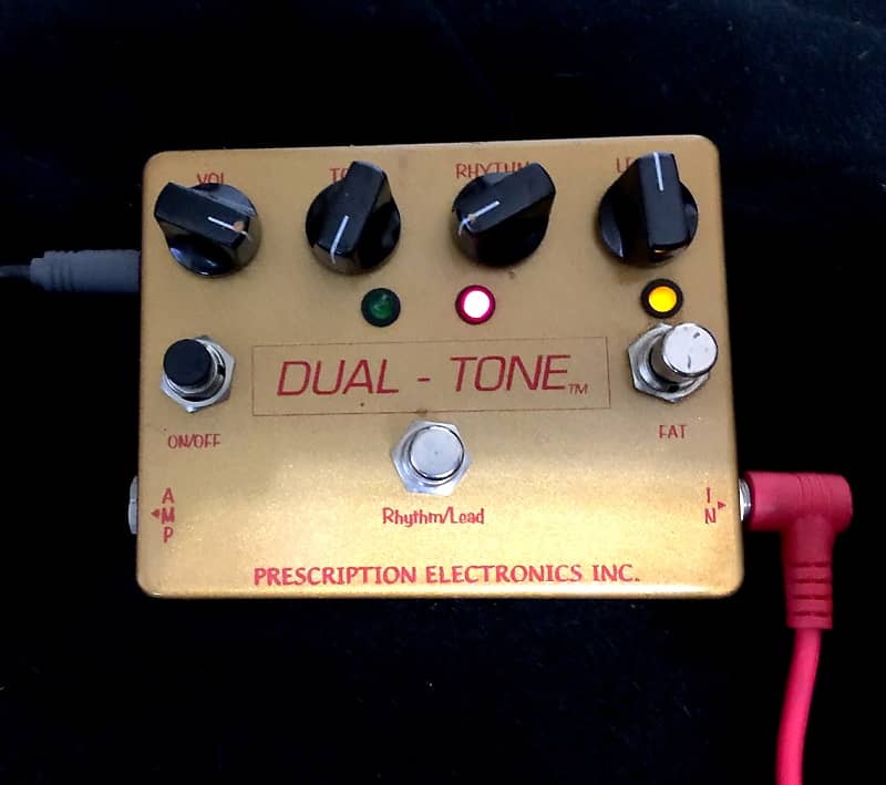 Prescription Electronics Dual Tone Overdrive Original model RARE! gold