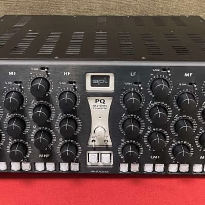 Spl Pq Channel Mastering Equalizer Black Reverb