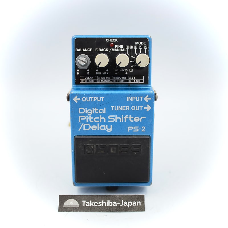 BOSS デジタルピッチシフター/ディレイ PS-2