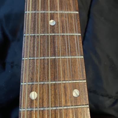 1960’s-1970’s Dallas WT-100  Made in Japan 12 string acoustic guitar (RARE)- Natural image 7