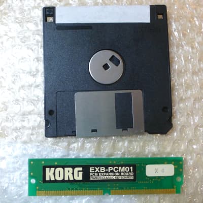 Korg EXB-PCM01 Pianos / Classic Keyboards para TRITON / KARMA + Floppy + CD-ROM