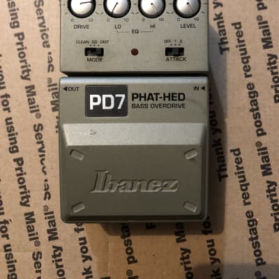 Ibanez PD7 Phat-Hed Bass Overdrive | Reverb