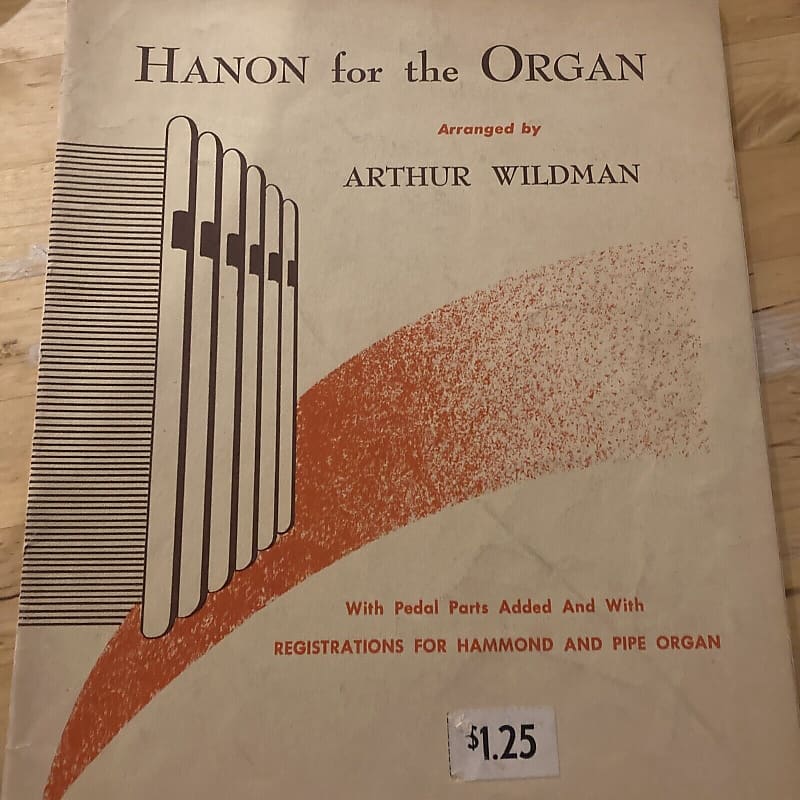 Hanon For The Organ Arranged By Arthur Wildman Reverb