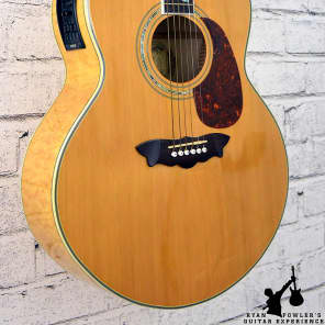 Washburn J28SCE Cumberland Natural Acoustic Electric Reverb