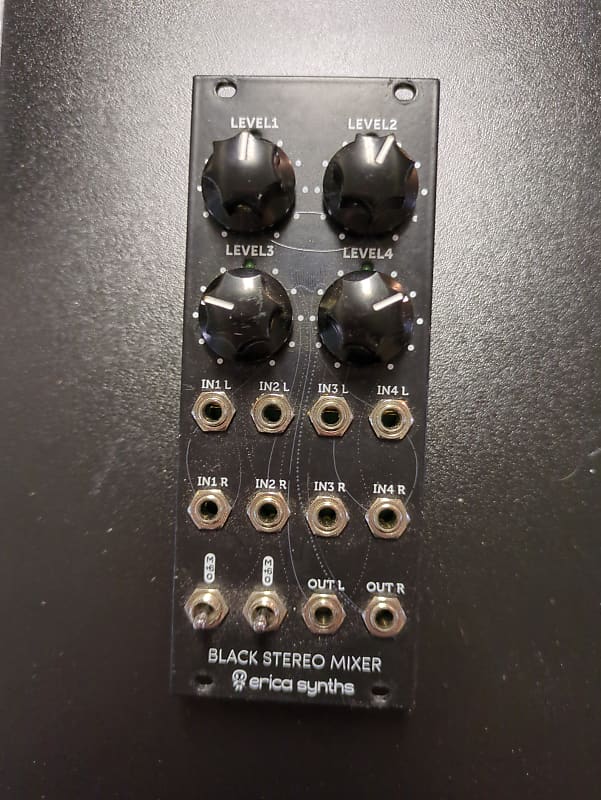 Erica Synths Black Stereo Mixer V3