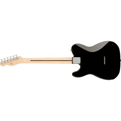 Fender Squier Affinity Series Telecaster Deluxe Guitar, Maple Fingerboard, Black image 4