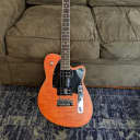 Reverend Reeves Gabrels Signature with Roasted Maple Neck Orange Flame Maple
