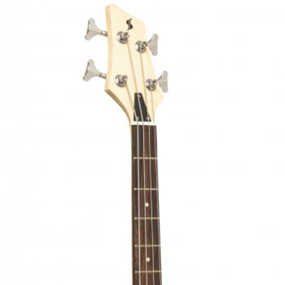 Stagg Fusion 40 Solid Ash Body 4-String Electric Bass Natural SBF-40 NAT image 4