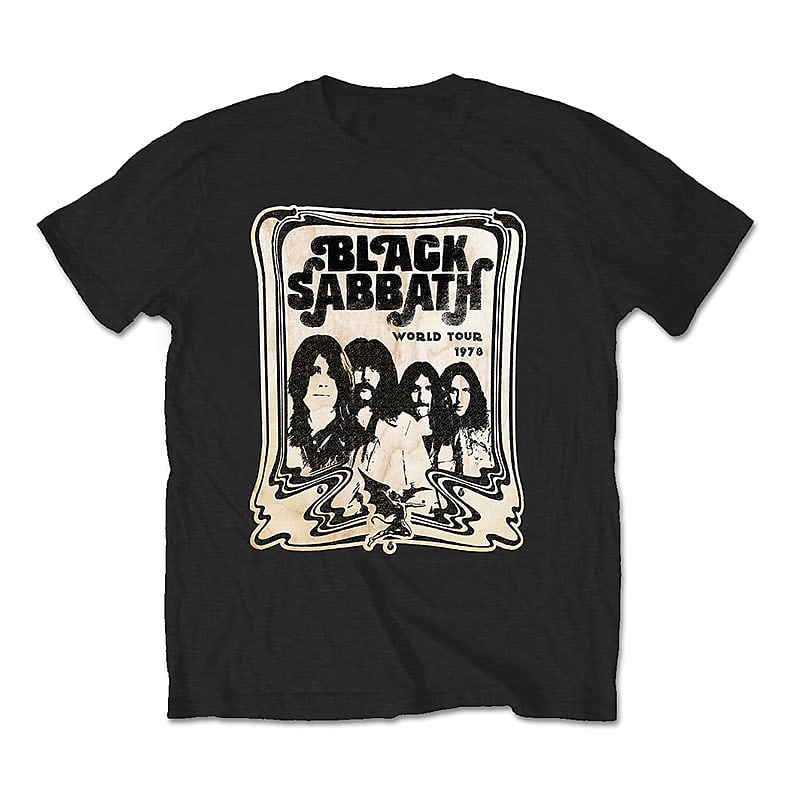 Black sabbath 1978 tour hot sale shirt