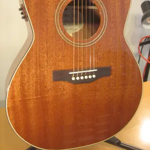 Simon & Patrick Woodland Pro Folk Mahogany Natural | Reverb