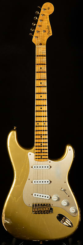 Fender Custom Shop 2022 Limited 1955 Bone Tone Stratocaster - Relic image 1