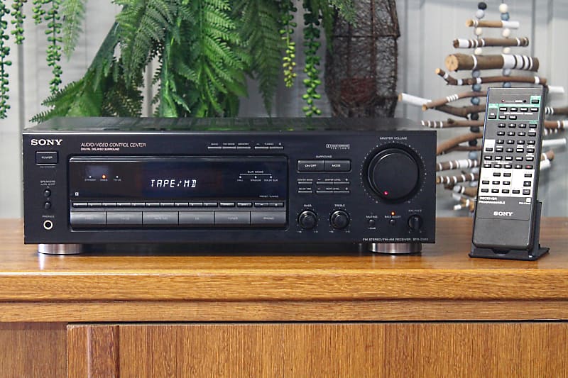 Vintage 1995 Sony STR-D565 Stereo Amplifier Receiver with Phono 70WPC  			