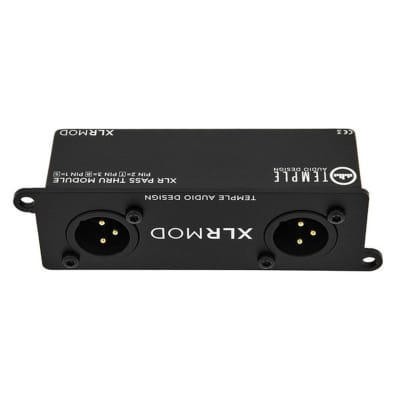 NEW TEMPLE AUDIO XLR PASS THRU MODULE MALE + MALE image 5