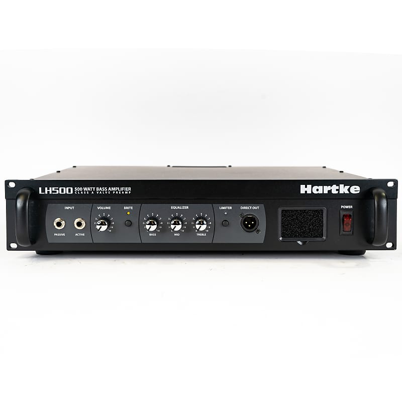 Hartke LH500 500-watt Bass Amplifier Amp Head Rackmount with Limiter image 1