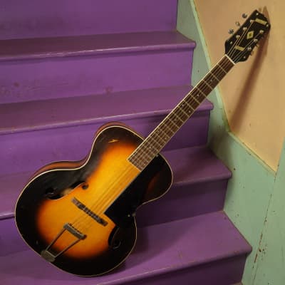 1930s Slingerland Songster Archtop Guitar (VIDEO! Ready to Go, Fresh Work) for sale